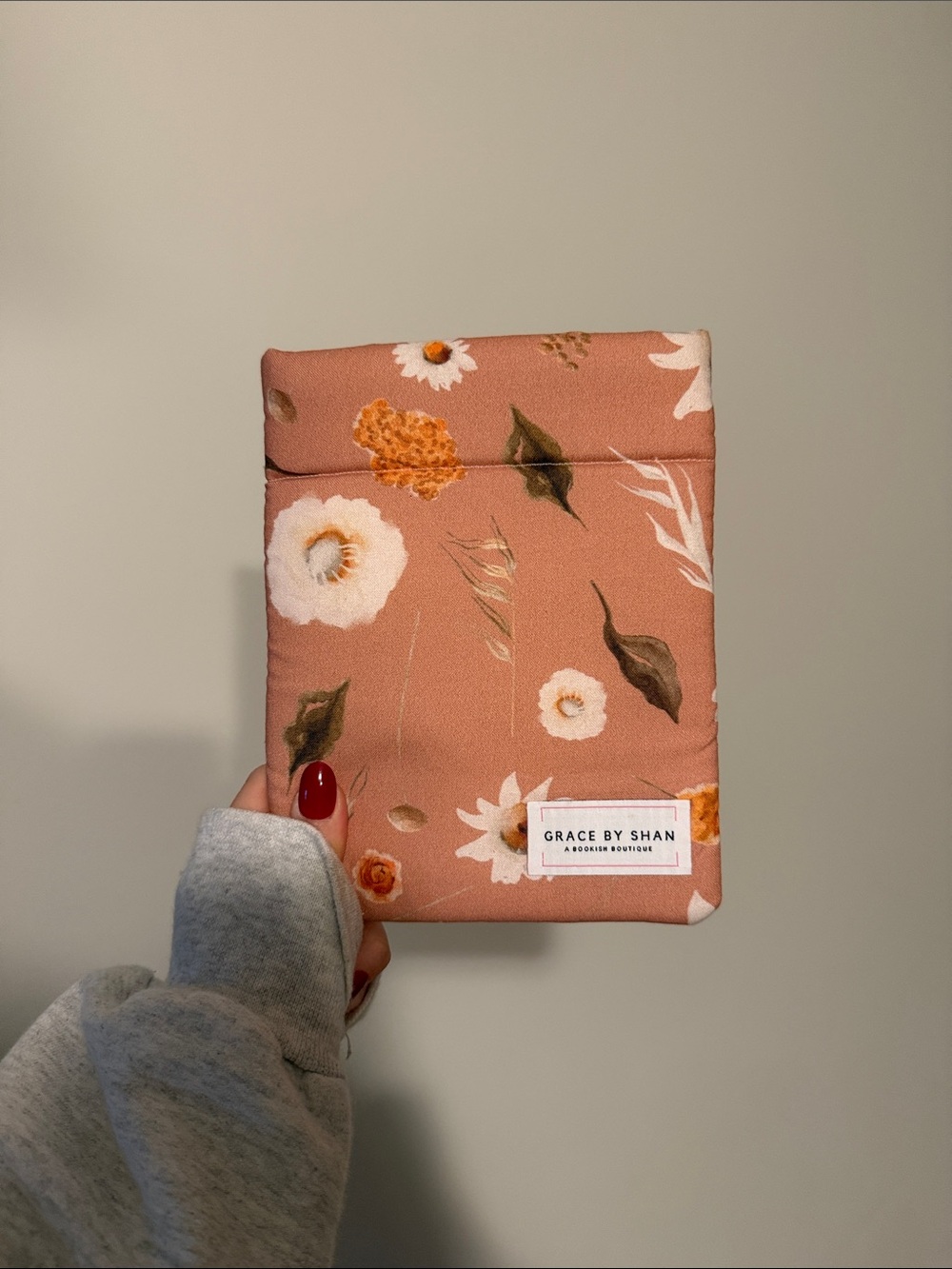 Floral Peach Kindle Case